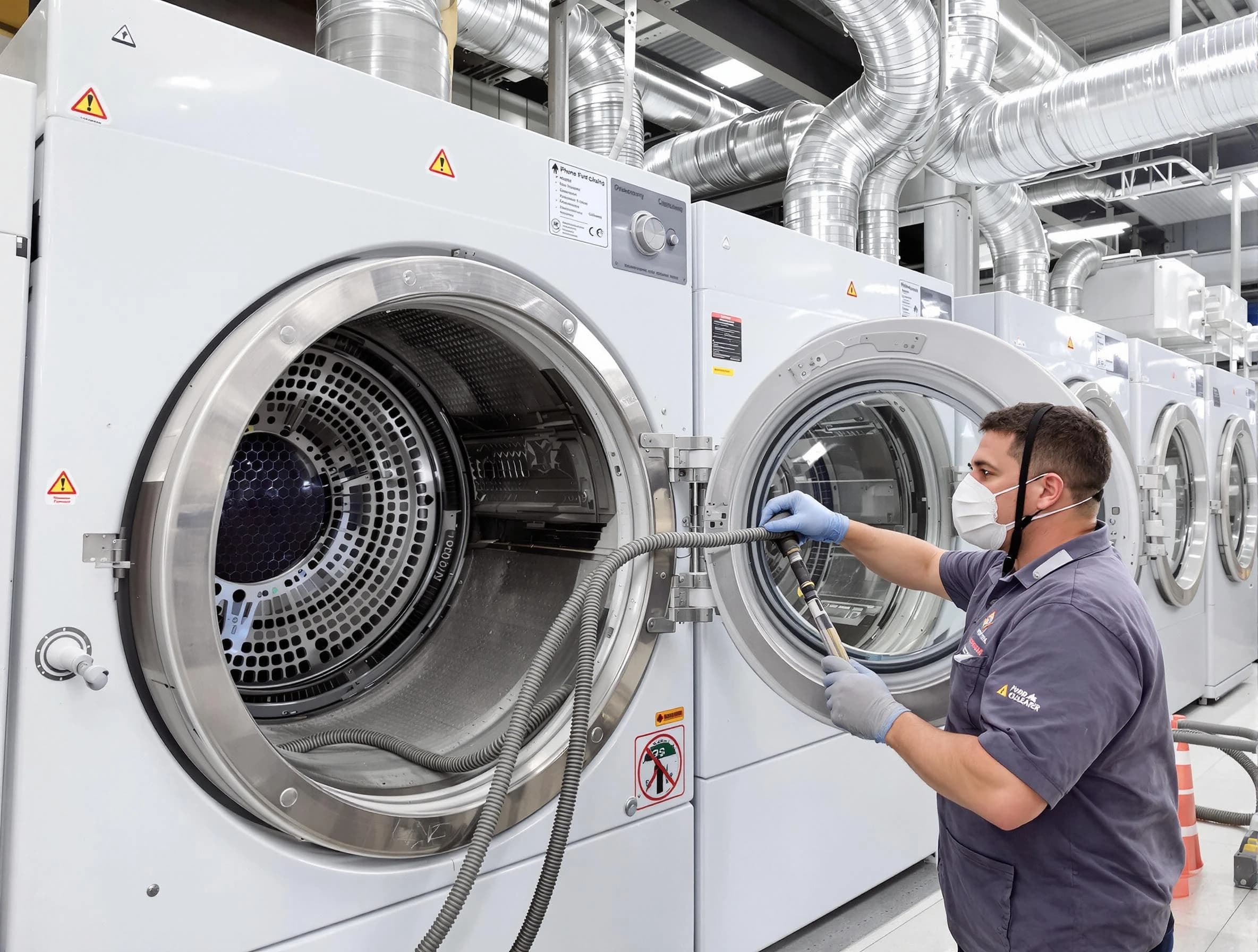 Industrial-grade dryer vent cleaning by Kearns Dryer Vent Cleaning in Kearns