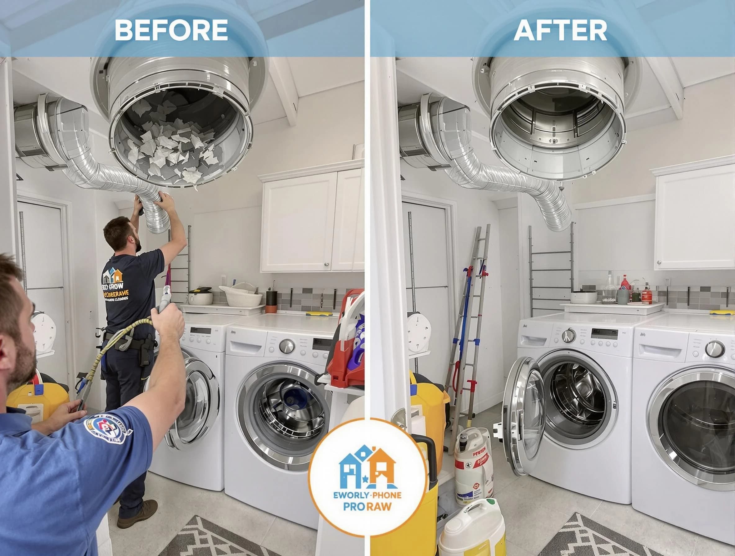 Residential dryer vent cleaning by Kearns Dryer Vent Cleaning in Kearns
