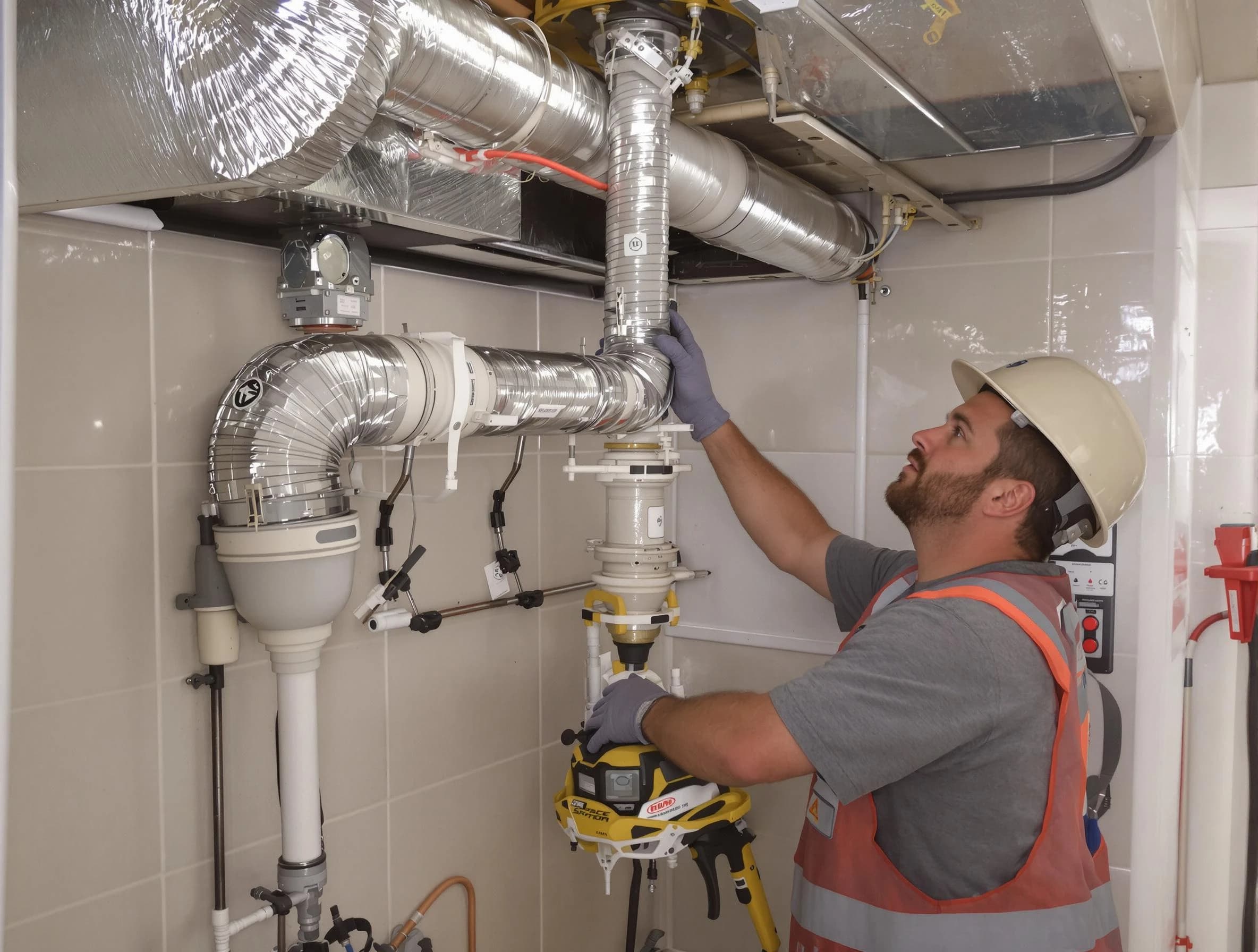 Kearns Dryer Vent Cleaning expert performing professional dryer vent repair and installation in Kearns