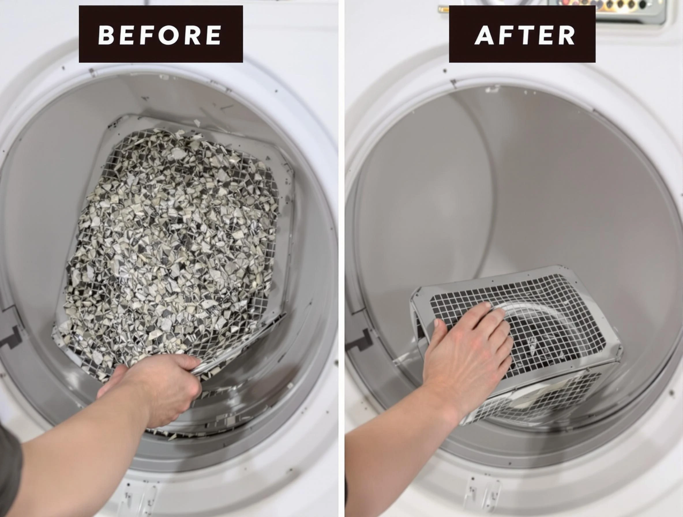 Professional lint trap cleaning by Kearns Dryer Vent Cleaning in Kearns